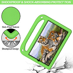 Coque en TPU avec béquille à poignée, vert pour votre Lenovo Tab M8 (1st Gen) TB-8505/Tab M8 (2nd Gen) TB-8705/Tab M8 (3rd Gen) TB-8506