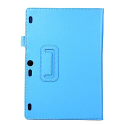 Avis Wewoo Housse Étui bleu pour Lenovo Tab2 A10-70 Litchi Texture Horizontal Flip solide couleur en cuir avec deux pliage titulaire