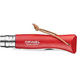 Couteau Opinel Baroudeur Colorama - N8 Rouge