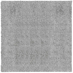 vidaXL Tapis shaggy PAMPLONA poils longs moderne gris 200x200 cm