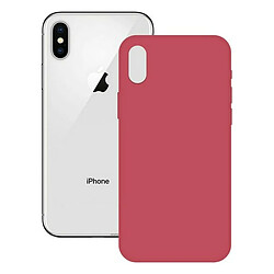 Avis Boîtier iPhone X, XS KSIX Soft Silicone Rojo