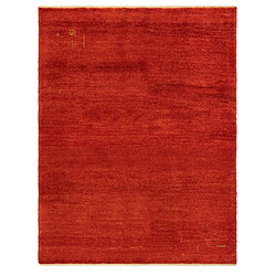 Vidal Tapis de laine 191x147 rouge Gabbeh Shouli