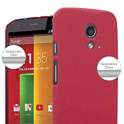 Acheter Cadorabo Coque Motorola MOTO Z2 Etui en Rouge