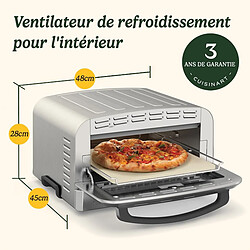 Avis Four à pizza 400°c inox - cpz120e - CUISINART