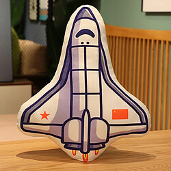 Universal Peluche astronaute vaisseau spatial avion fusée voilier jouet peluche science-fiction poupée jouet enfant jouet créatif cadeau enfant | oreiller de luxe (55 cm)