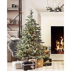 Beliani Sapin de Noël DENALI 120 cm Vert