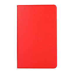 Etui en PU avec support rouge pour votre Lenovo Tab M8 (2nd Gen) FHD