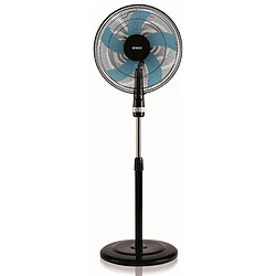 Sogo Ventilateur Sur Pied Oscillant, Table, Mur, 3 En 1- 3 Vitesses - 5 Pales - Base Ronde - 16" 40Cm - 50W