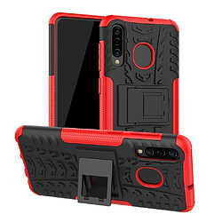 Wewoo Galaxy A50/A20/A30 Coque Renforcée - Rouge