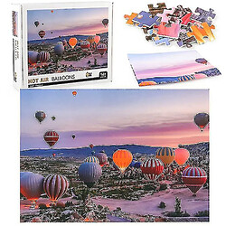 Avis Universal Puzzle montgolfière puzzle, casse-tête de décompression pédagogique, décoration murale 1000 pièces