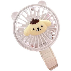 Avis (PompomPurin) Ventilateur de Montre de Dessin Animé de la Série Sanrio Chargeur Usb Poignet Portable Mini