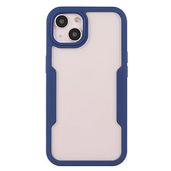 Coque en TPU + acrylique bleu marine pour votre iPhone 13 6.1 pouces