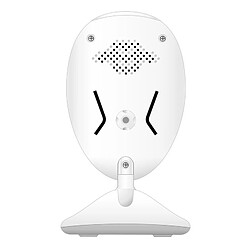 Avis Wewoo Babyphone vidéo Babycam blanc 2.4 pouces LCD 2.4GHz caméra de surveillance sans fil bébé moniteur avec 8-IR LED Night Vision, Talk bidirectionnel