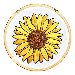 Kits De Départ Pour Broderie Avec Motif Bricolage Au Point De Croix Crafts Tournesol