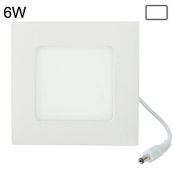 Wewoo Dalle LED Ampoule à blanche de 6W, lanterne, flux lumineux: 430lm, taille: 12.0cm x 12.0cm x 1.7cm