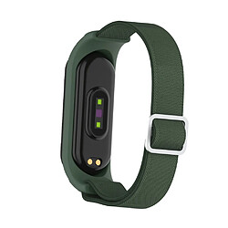 Bracelet en nylon Élastique vert armé pour votre Xiaomi Mi Band 3/4/5/6