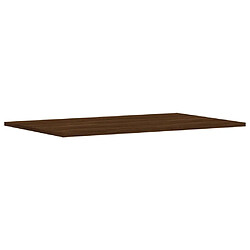 Avis vidaXL Étagères murales 4 pcs chêne marron 80x50x1,5cm bois ingénierie