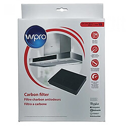 Wpro filtre à charbon actif chf15/1 - 225 x 210 mm - modèle 15 - pour hotte aspirante whirlpool bauknecht ignis privileg indesit