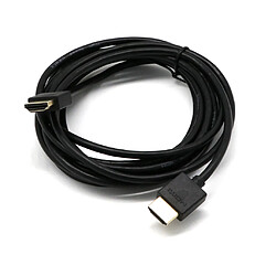 Câble hdmi haute vitesse avec ethernet v1.4 full hd 3d black 15ft pas cher