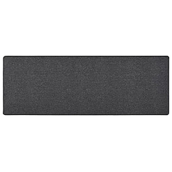 vidaXL Tapis de couloir Anthracite 50x150 cm