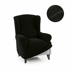 Housse de fauteuil à oreilles Sofaskins NIAGARA - Noir