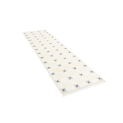 Vidal Tapis de couloir en laine 297x81 beige Darya