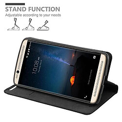 Cadorabo Coque ZTE Axon 7 Etui en Noir pas cher