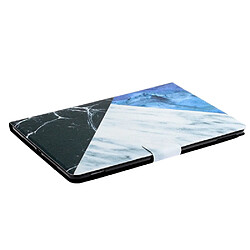 Acheter Etui en PU impression de motifs avec support et porte-cartes bleu/blanc/noir pour votre Apple iPad 10.2 (2019)