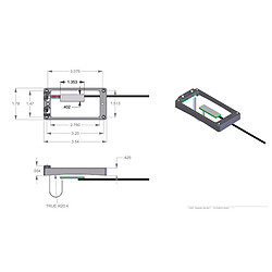 Avis TS-2S Triple Shot Mounting Ring Arched Set Black Seymour Duncan