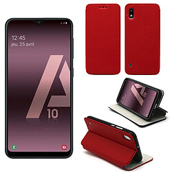 Xeptio Samsung Galaxy A10 Etui coque rouge pochette Slim