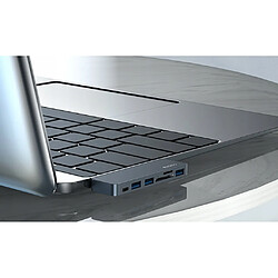 GUPBOO Adaptateur de concentrateur 6 en 1 pour ordinateur portable MACBOOK PRO AIR USD SD,JL853