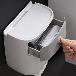 Avis Universal Porte-papier toilette Support mural pour boîtes à mouchoirs avec étagères Tiroirs pour mouchoirs Rouleaux de rangement Organisateur Toilette |