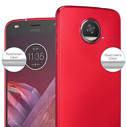 Acheter Cadorabo Coque Motorola MOTO Z2 Etui en Rouge