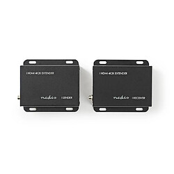 Acheter NEDIS Prolongateur HDMI™ CAT5/6 | 4K à 30 Hz | Jusqu'à 50,0 m | Entrée HDMI™ + RJ45 Femelle | Sortie HDMI™ + RJ45 Femelle