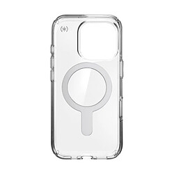 Speck Coque pour iPhone 16 Pro Presidio Antichocs MagSafe avec Système ClickLock Transparent