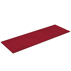 Acheter vidaXL Panneaux muraux 12 pcs Rouge bordeaux 90x30 cm Velours 3,24 m²