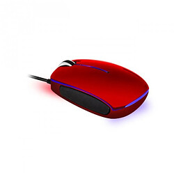 Mini Souris Optique USB Rouge ADVANCE Pc Portable Bureau Led Bleue 1000dpi NEUF - Occasion