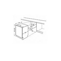 Lave-vaisselle 60cm 14 couverts 46db tout intégrable - wkic3c26 - WHIRLPOOL pas cher