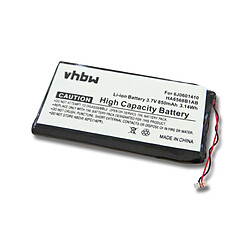 vhbw Batterie remplacement pour Samsung 6J0601410, HA6568B1AB pour lecteur de musique MP3 (850mAh, 3,7V, Li-ion)