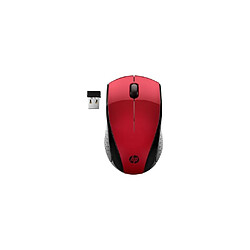 HP Souris sans fil 220 (Rouge coucher de soleil)