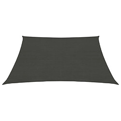 ComfortXL Voile D'ombrage 160 G/m² Anthracite 2,5x2,5 M Pehd