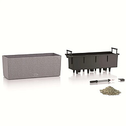 LECHUZA Jardinière BALCONERA Stone 50 ALL-IN-ONE Gris