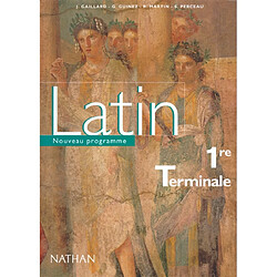 Latin, 1re, terminale : livre de l'élève - Occasion