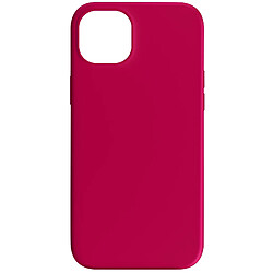 Avizar Coque pour iPhone 15 Plus Semi-rigide Soft-touch Fast Cover Fuchsia