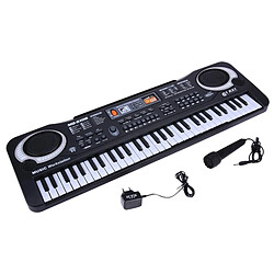 Wewoo MQ-6106 Simulation d'enfants de piano électronique multi-fonctions de 61 touches multifonctions pour enfantsmusique EU Plug EU noir