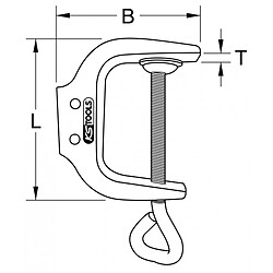 KS TOOLS 115.2072 Support de pince à étaux