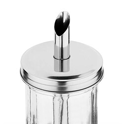 Sucrier Doseur Professionnel en Inox et Verre - Bec de 19 mm - Olympia pas cher