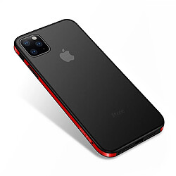 Wewoo Coque Rigide Pour iPhone 11 Pro Cadre en aluminium aviation antichoc + TPU + Étui de protection Rouge