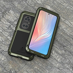 Coque en silicone, antichoc, anti-chute, anti-poussière vert pour votre Huawei P50 Pro