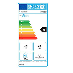 Climatiseur mobile monobloc 2600w 32m² - aac9000 - BESTRON